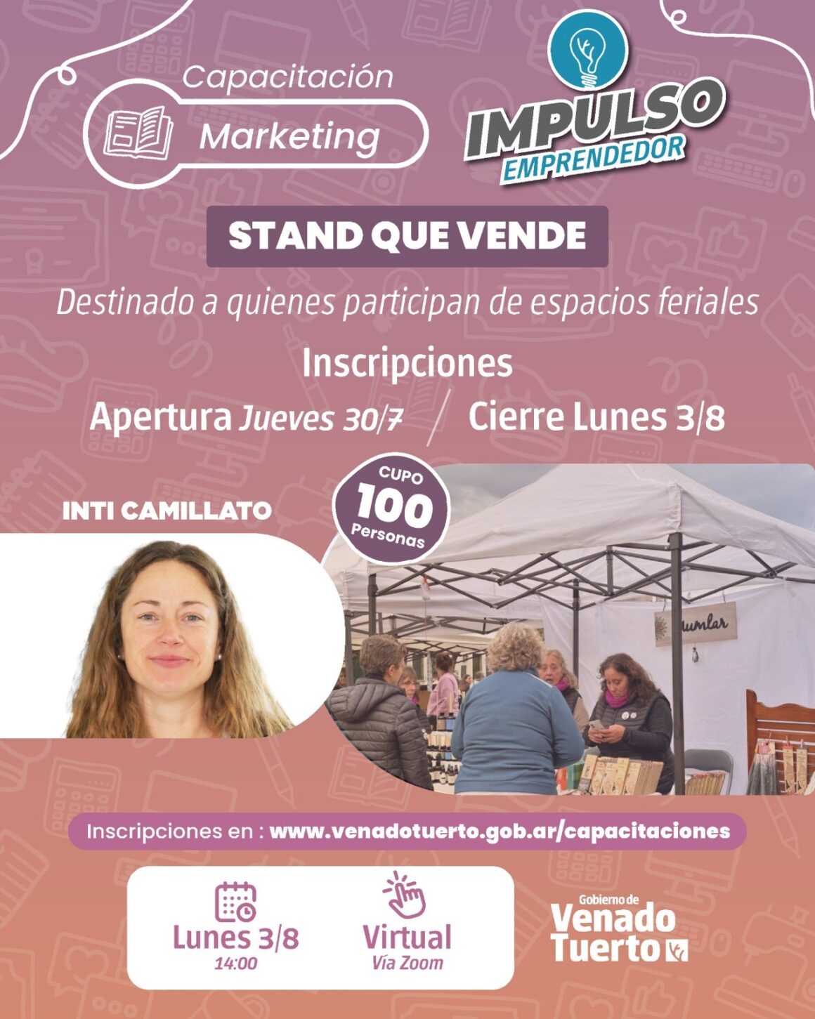 “Stand que Vende”, la nueva propuesta de capacitación del programa Impulso Emprendedor “Stand que Vende”, la nueva propuesta de capacitación del programa Impulso Emprendedor