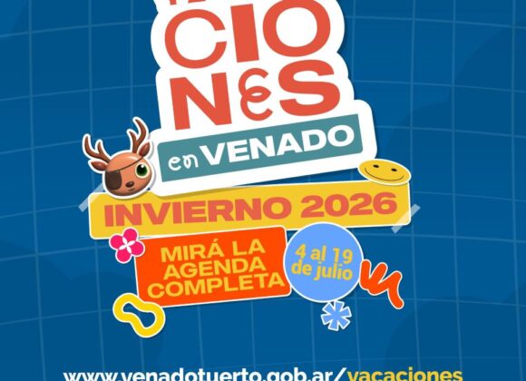 Venado Tuerto presenta una agenda con más de 100 propuestas para las Vacaciones de Invierno