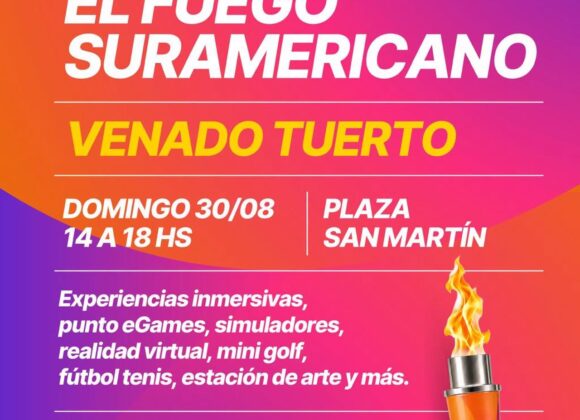 La previa de la antorcha suramericana será con foodtrucks y patio de merienda en plaza San Martín