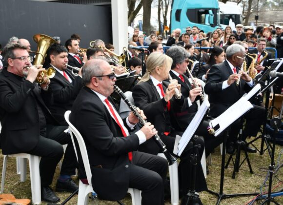 La Banda Municipal Cayetano Silva celebró sus 65 años con una presentación en ExpoVenado 2026
