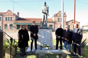 Emotivo homenaje de Venado Tuerto al maestro Cayetano Silva a 158 años de su nacimiento