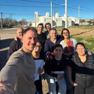 Meardi: “Avanzamos con 3000 metros de nueva red de gas para 260 familias del barrio Ciudad Nueva