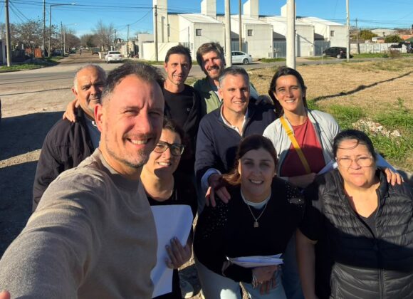 Meardi: “Avanzamos con 3000 metros de nueva red de gas para 260 familias del barrio Ciudad Nueva