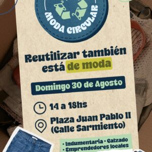 Otro domingo de Moda Circular en la plaza Juan Pablo II Otro domingo de Moda Circular en la plaza Juan Pablo II