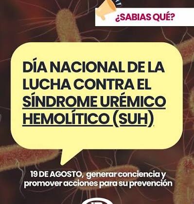 El Gobierno de Venado Tuerto adhiere al Día Nacional de Lucha Contra el Síndrome Urémico Hemolítico