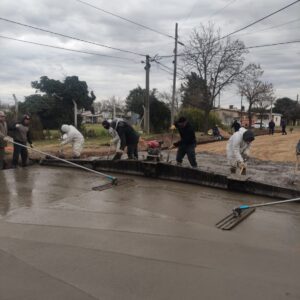 El barrio San José Obrero sigue sumando cuadras de pavimento El barrio San José Obrero sigue sumando cuadras de pavimento