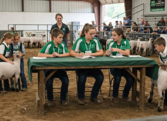 Expovenado 2026: los chicos se convierten en “Mini Jurados” de ovejas por un día