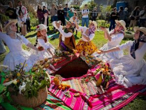 Conexión con la madre tierra: El Cuerpo Folclórico Municipal llevó su arte a la Celebración de la Pachamama 2026