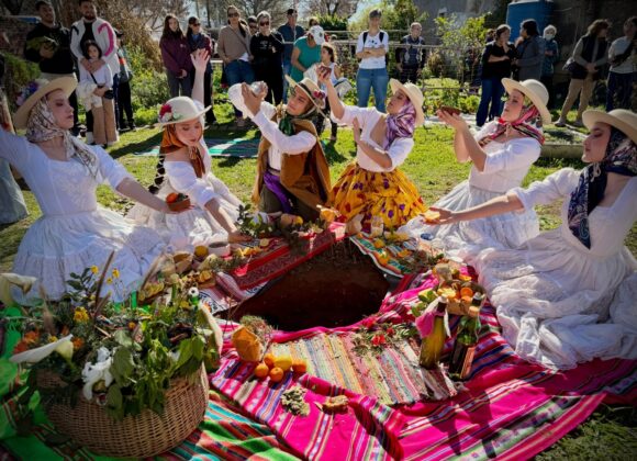 Conexión con la madre tierra: El Cuerpo Folclórico Municipal llevó su arte a la Celebración de la Pachamama 2026