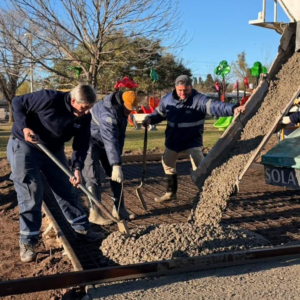 Inauguración de obras en la plaza “Ara San Juan” y entrega de lotes de “Nuestro Terreno 5”