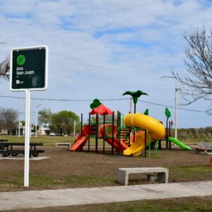 El Gobierno de Venado Tuerto inauguró la renovación integral de la plaza “Ara San Juan”