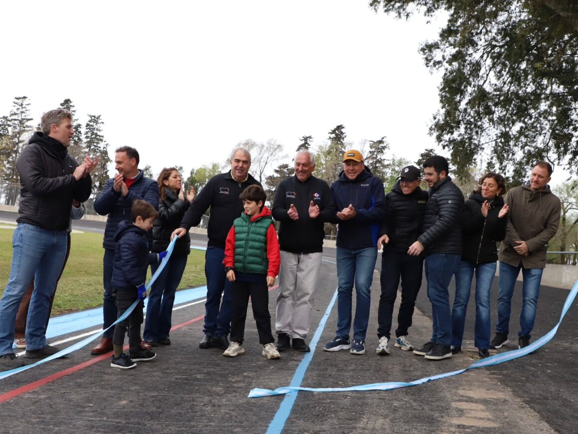 Venado Tuerto recuperó el Velódromo del Parque Municipal y sigue sumando infraestructura para el deporte