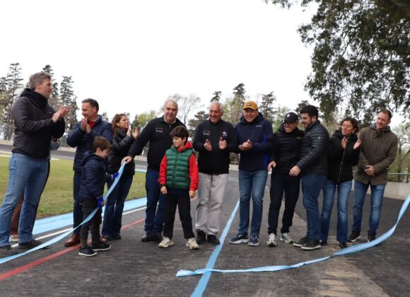 Venado Tuerto recuperó el Velódromo del Parque Municipal y sigue sumando infraestructura para el deporte