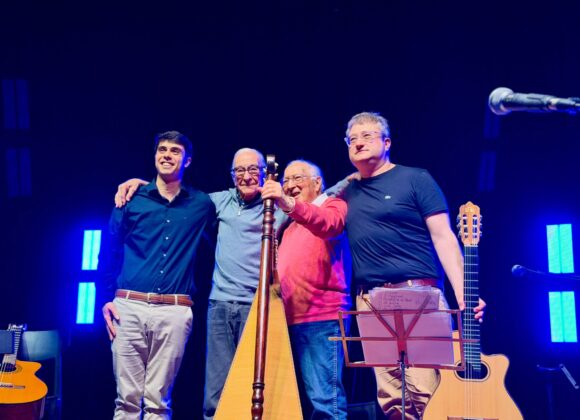 El Cultural fue escenario de un encuentro lleno de música con Chilín y Lorenzo, junto a Lucho Paris e Ismael Rosillo