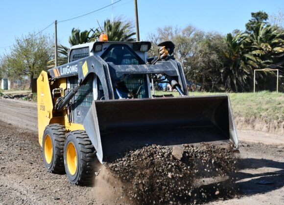 Trabajos de arreglo y mantenimiento de calles y caminos